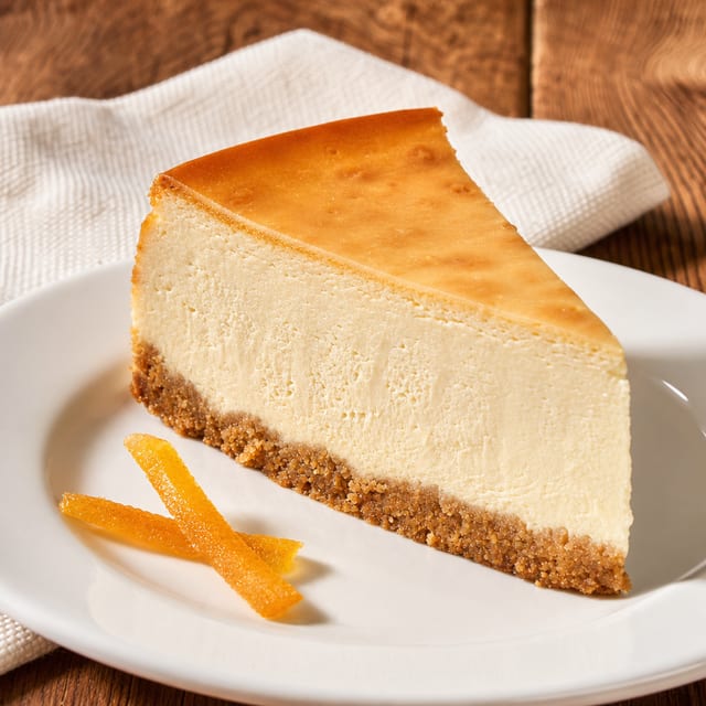 New York Style Cheesecake.
