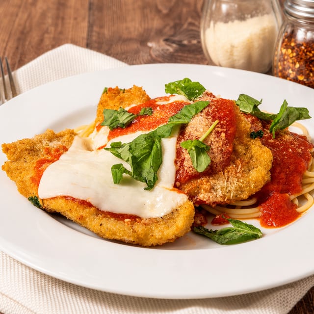 Chicken Parmigiana.