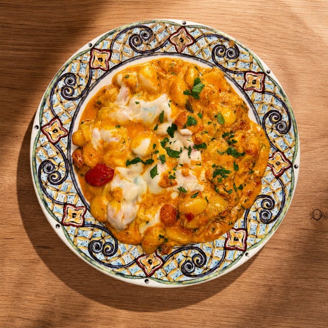 Seafood Gnocchi.